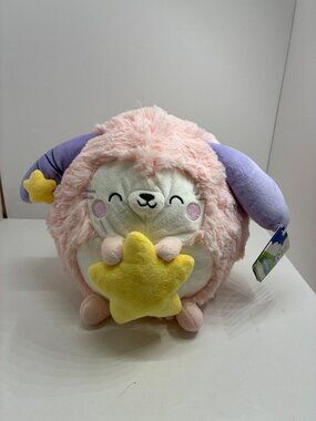 Squishable Limited Edition Starry Bunny Plush 291/2000 - Pink & Purple With Yell
